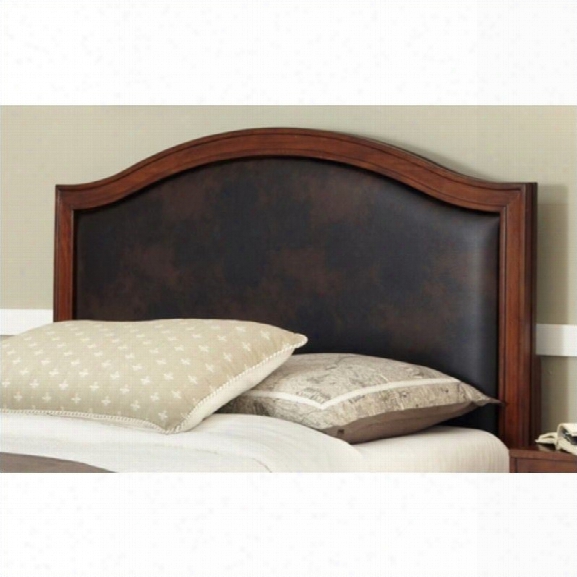 Home Styles Duet Camelback Panel Headboard With Brown-queen - Full