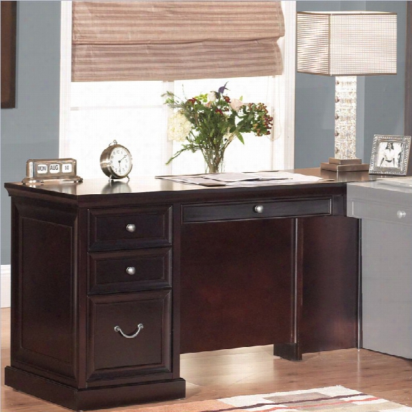 Kathy Ireland By Martin Furniture Fulton 65 Inch Executive Desk