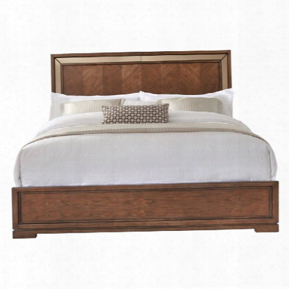 Pulaski King Panel Headboard In Brown