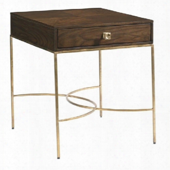 Stanley Furniture C Restaire Oscar End Table In Porter