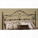 Hillsdale Bennett Full Queen Metal Spindle Headboard in Bronze