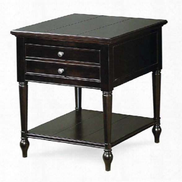 Universal Furniture Summer Hill End Table In Midnight