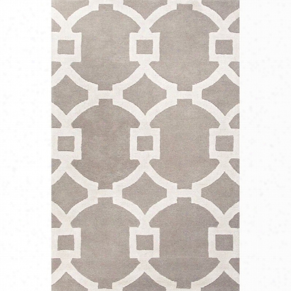 Jaipur Rugs City 5' X 8' Hand Tufted Wool Rug In Gray And Ivory