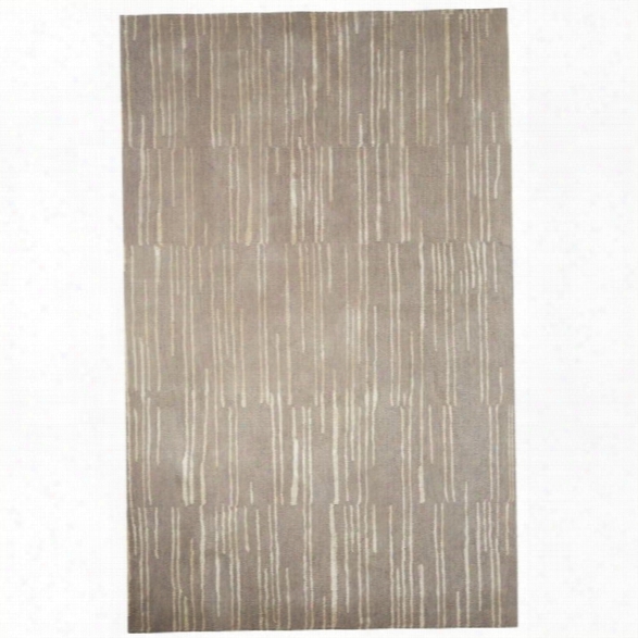 Jaipur Rugs Hollis 5' X 8' Hand Tufted Wool Rug In Gray And Ivory