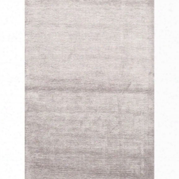 Jaipur Rugs Lustre 9' X 13' Solids Handloom Silk Rug In Gray