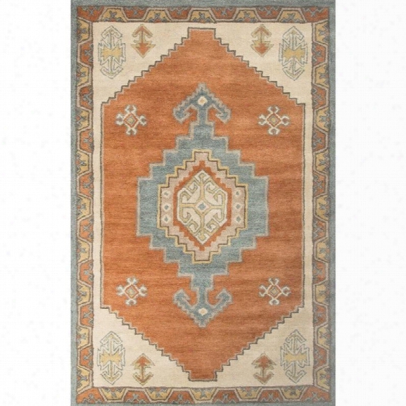 Jaipur Rugs Preston 9' X 12' Hand Tufted Wool Rug In Red And Blue