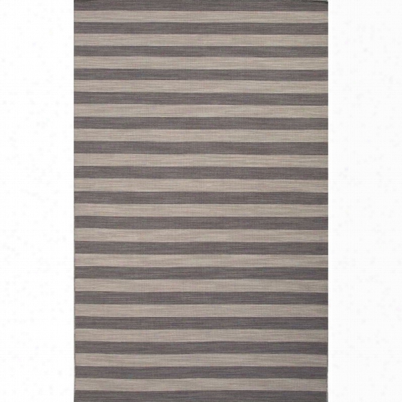 Jaipur Rugs Pura Vida 8' X 10' Flat Weave Wool Rug In Gray And Green