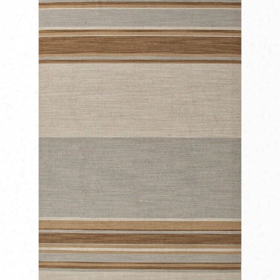 Jaipur Rugs Pura Vida 9' X 12' Flat Weave Wool Rug In Blue And Brown