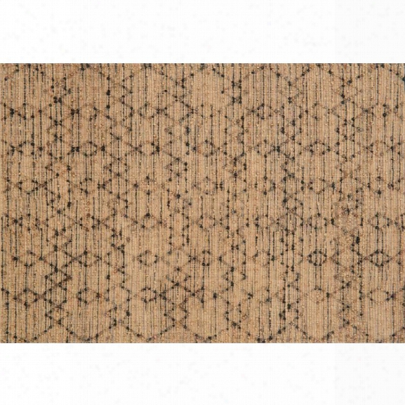 Loloi Beacon 9'3 X 13' Hand Made Jute Rug In Charcoal