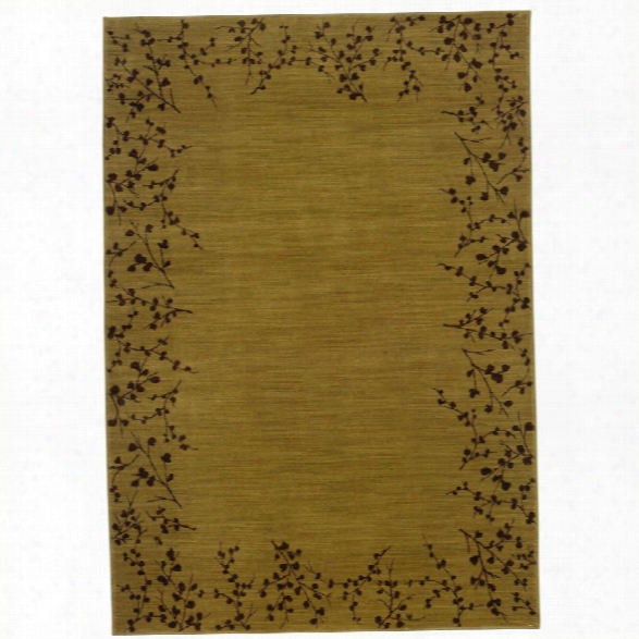 Oriental Weavers Allure 9'10 X 12'9 Machine Woven Rug In Gold