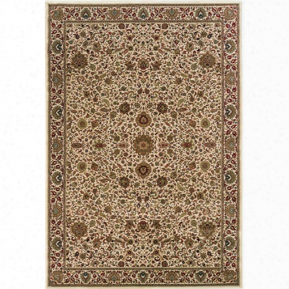 Oriental Weavers Ariana 10' X 12'7 Machine Woven Rug In Ivory