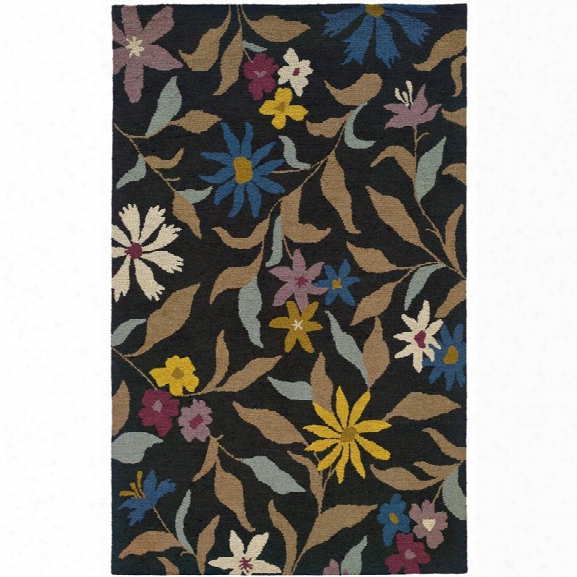 Oriental Weavers Eden 10' X 13' Hand Tufted Rug In Charcoal