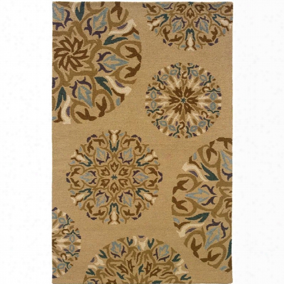 Oriental Weavers Eden 10' X 13' Hand Tufted Rug In Tan