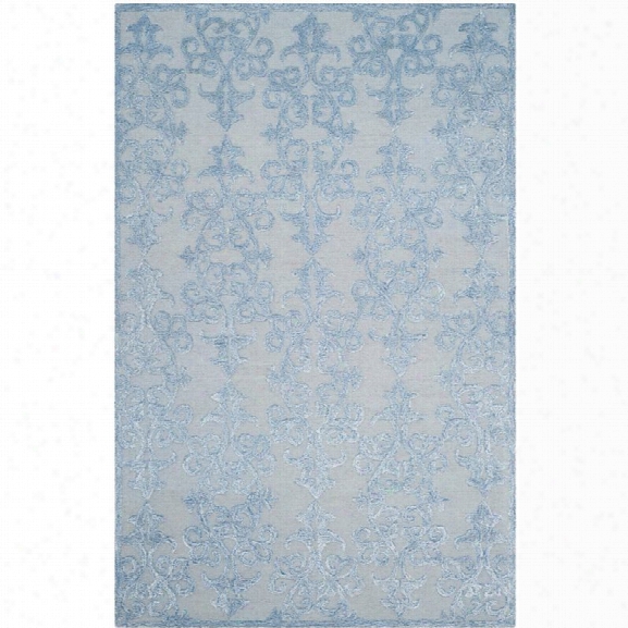 Safavieh Bella 8' X 10' Hand Tufted Wool Pile Rug In Bluee