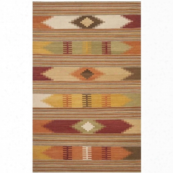 Safavieh Kilim Red Contemporary Rug - 10' X 14'