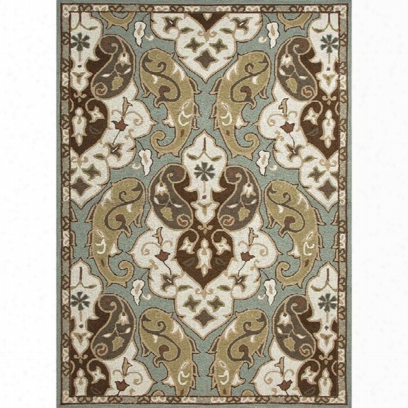 Jaipur Rugs Barcelona 9' X 12' Rug In Blue And Ivory