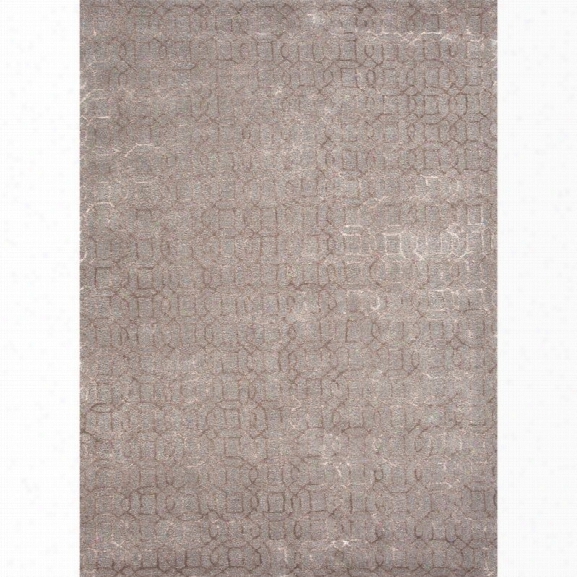 Jaipur Rugs Baroque 8' X 11' Hand Tufted Wool Rug In Gray And Taupe