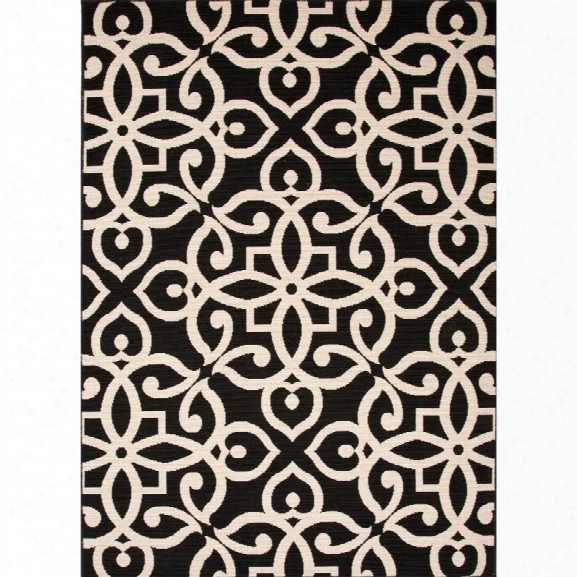 Jaipur Rugs Bloom 9' X 12' Rug In Black And Taupe