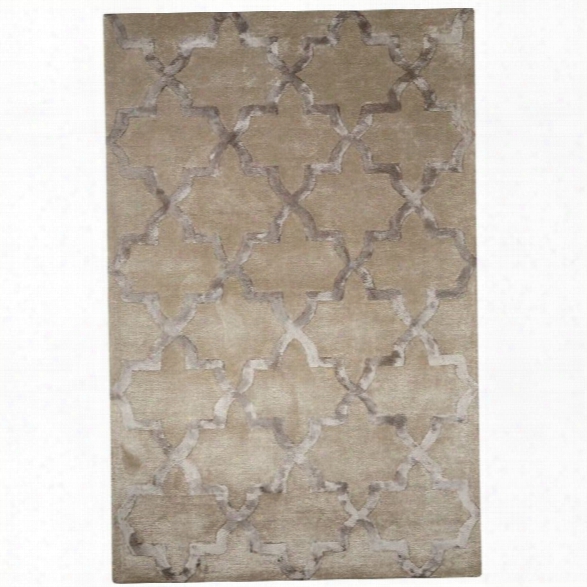 Jaipur Rugs City 8' X 11' Hand Tufted Wool And Art Silk Rug In Gray