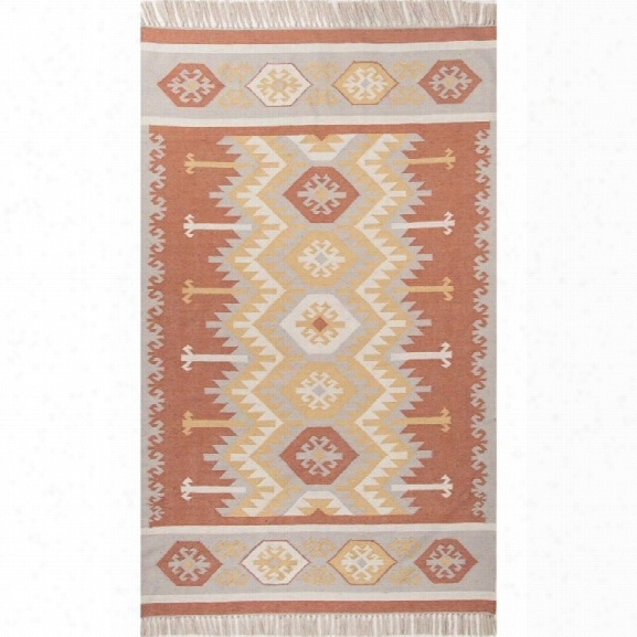 Jaipur Rugs Desert 8' X 10' Polyester Rug In Orange And Yellow