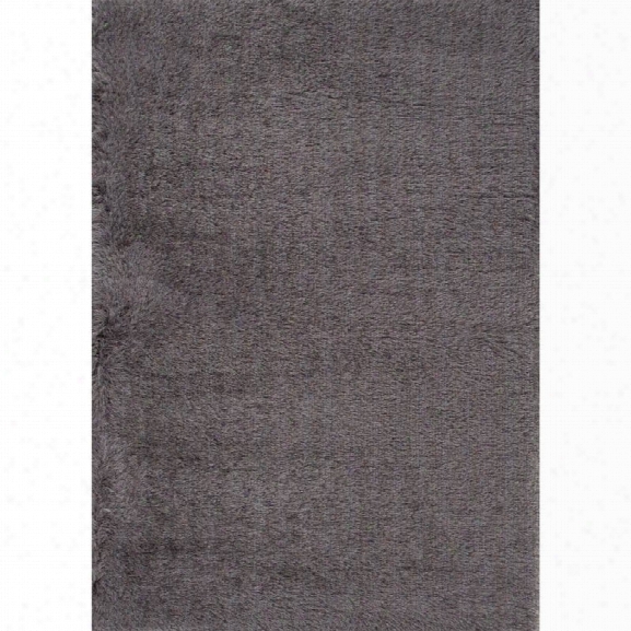 Jaipur Rugs Marlowe 5' X 7'6 Shag Polyester Rug In Gray