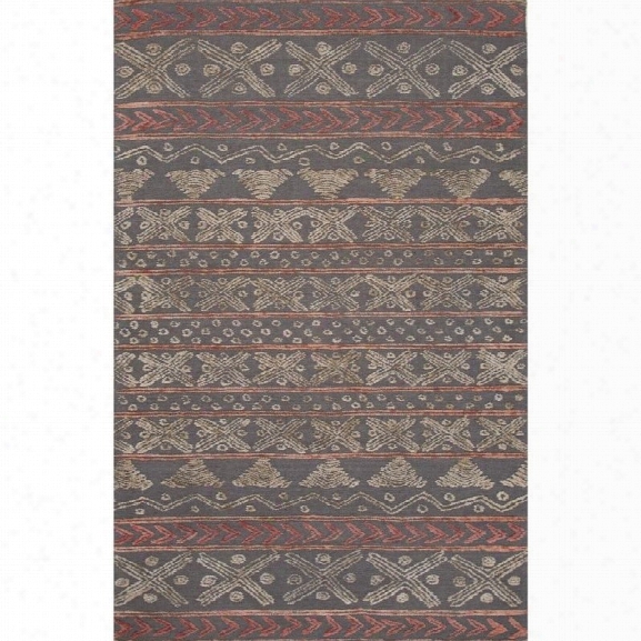 Jaipur Rugs Stitched 8' X 11' Hand Tufted Wool Rug In Gray