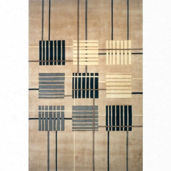 Momeni New Wave 8' X 11' Rug In Sand