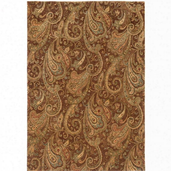 Oriental Weavers Huntley 9'3 X 13'3 Hand Tufted Rug In Brown