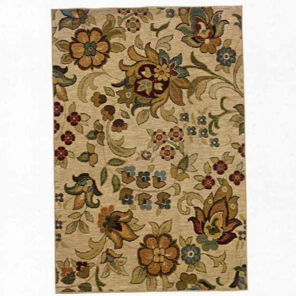 Oriental Weavers Infinity 9'10 X 12'9 Machine Woven Rug In Beige