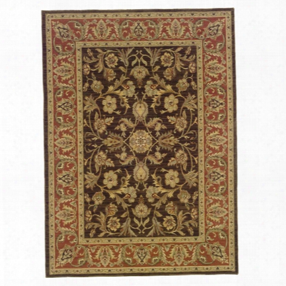 Oriental Weavers Nadira 7'10 X 11' Machine Woven Rug In Brown