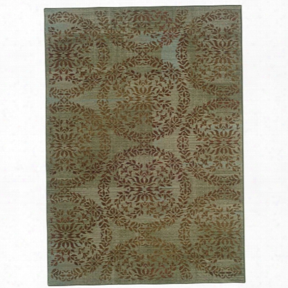 Oriental Weavers Nadira 9'10 X 12'5 Machine Woven Rug In Blue