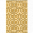 Oriental Weavers Hampton 9'10 x 12'10 Machine Woven Rug in Gold