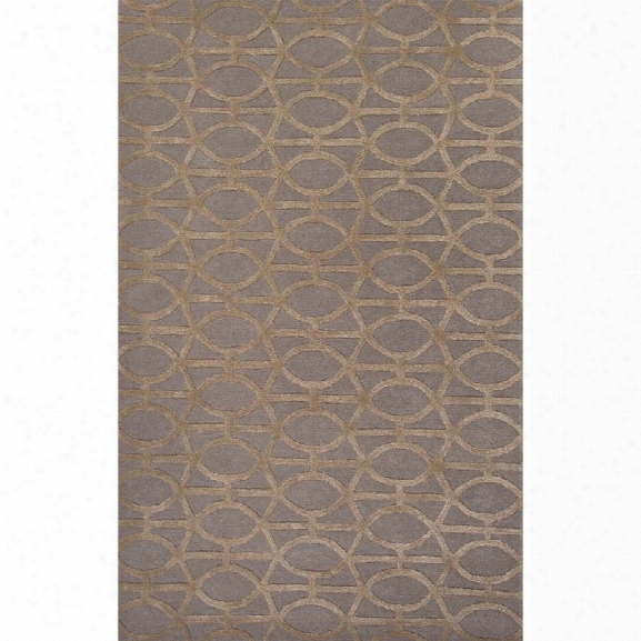 Jaipur Rugs City 5' X 8' Hand Tufted Wool Rug In Gray And Taupe