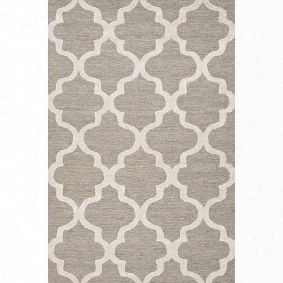 Jaipur Rugs City 8' X 11' Hand Tufted Wool Rug In Gray And Ivory