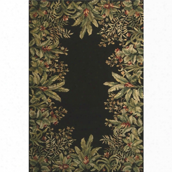 Kas Emerald 9'3 X 13'3 Hand-tufted Wool Rug In Black