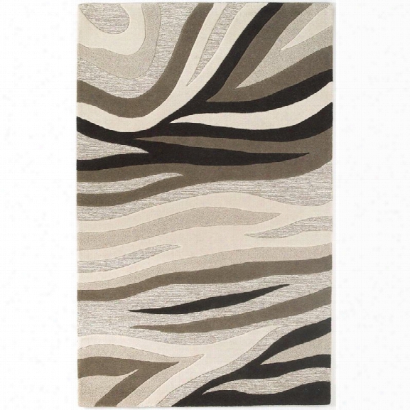 Kas Eternity 8' X 10'6 Hand-tufted Wool Rug In Natural