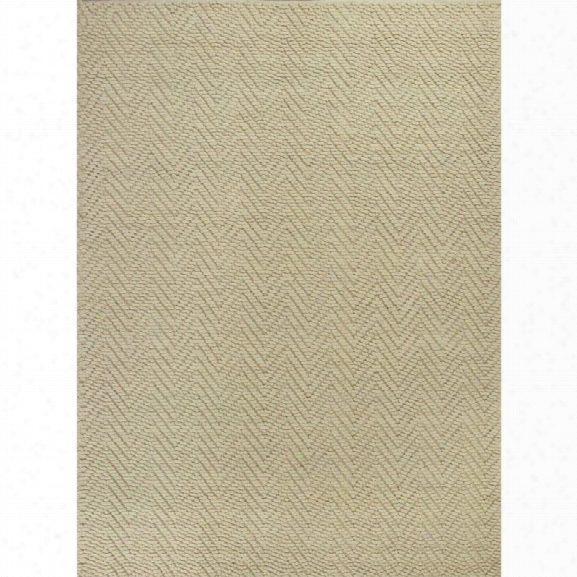 Kas Porto 8' X 11' Hand-woven Jute Rug In Ivory