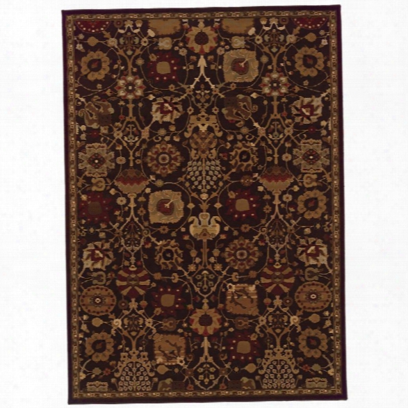 Oriental Weavers Cambridge 7'10 X 10'10 Machine Woven Rug In Purple