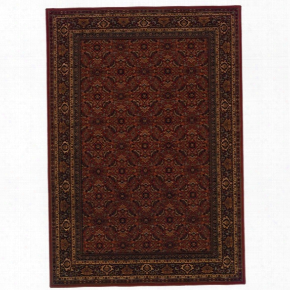 Oriental Weavers Cambridge 9'10 X 12'10 Machine Woven Rug In Red