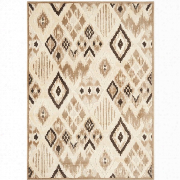 Safavieh Paradise 8' X 11'2 Power Loomed Rug In Taupe And Cream