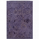 Oriental Weavers Revival 7'10 x 10'10 Machine Woven Rug in Purple