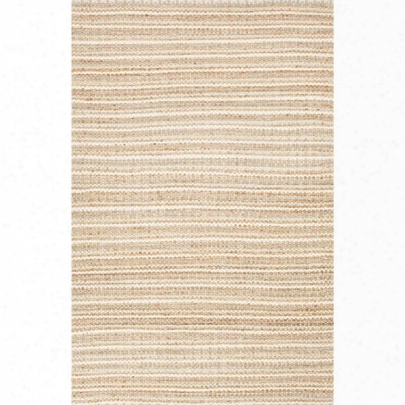 Jaipur Rugs Andes 9' X 12' Naturals Cotton And Jute Rug In Taupe