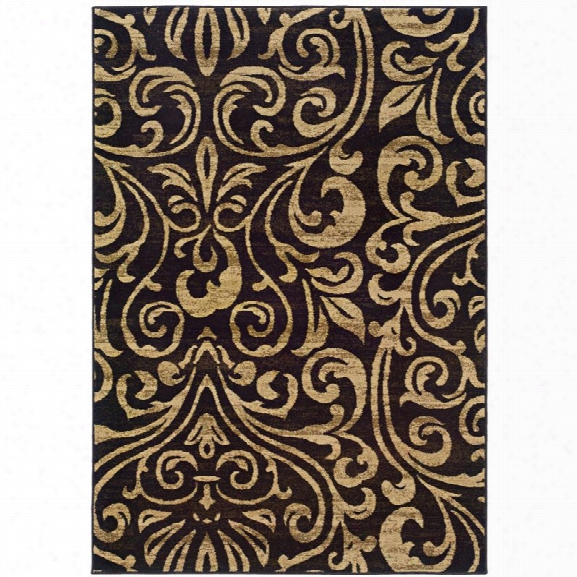 Oriental Weavers Emerson 10' X 13' Machine Woven Rug In Black