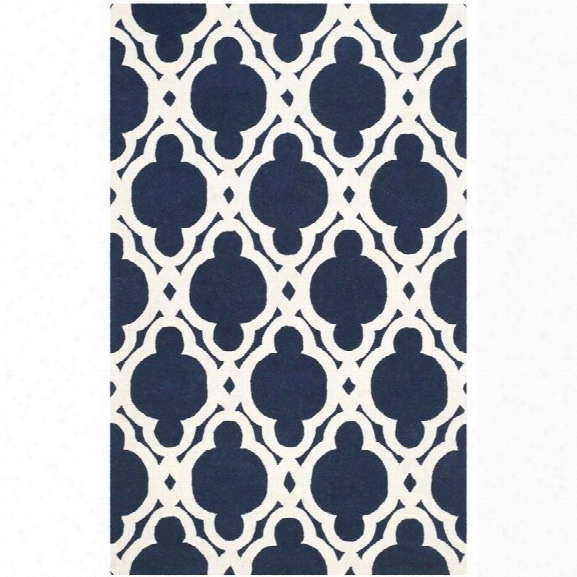 Safavieh Chatham Dark Blue Contemporary Rug - 8' X 10'