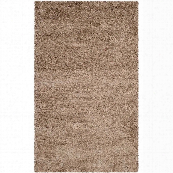 Safavieh Milan Shag Dark Beige Shag Rug - 10' X 14'