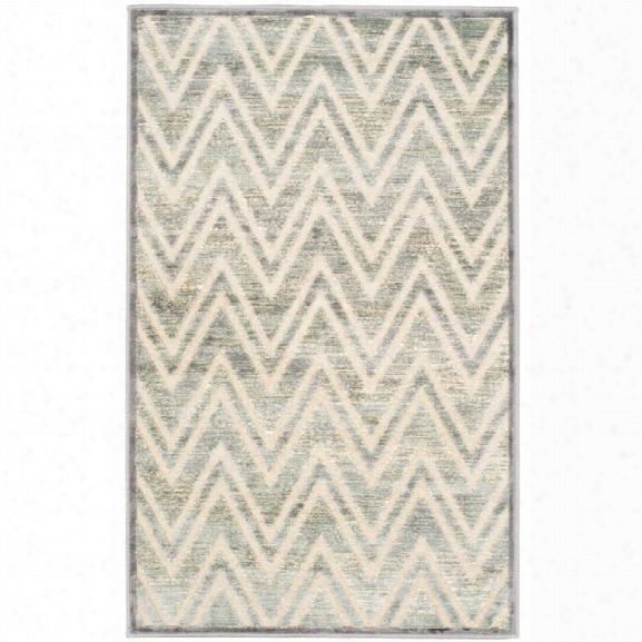 Safavieh Paradise 8' X 11'2 Power Loomed Viscose Rug In Gray