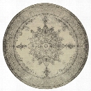 Oriental Weavers Richmond 7'10 Round Machine Woven Rug in Ivory