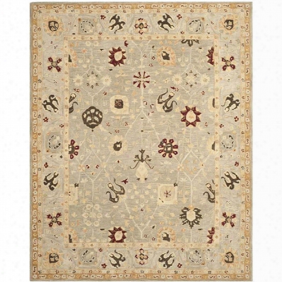 Safavieh Anatolia Grey Blue Traditional Rug - 8' X 10'