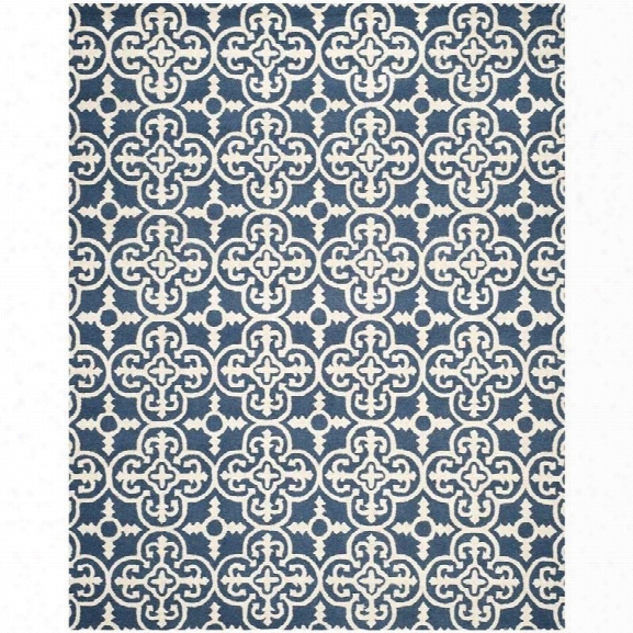 Safavieh Cambridge Navy Transitional Rug - 10' X 14'