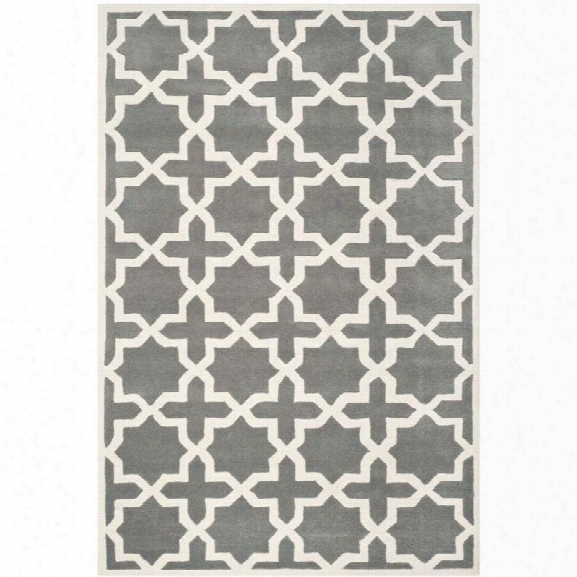 Safavieh Chatham Dark Grey Contemporary Rug - 8'9 X 12'